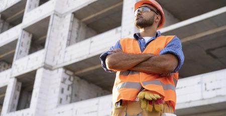 building construction worker site